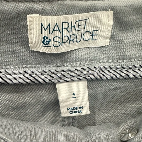 Market & Spruce Gray Shorts NWT - Picture 3 of 3